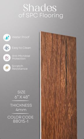 SPC Flooring – Waterproof & Water-Resistant, Indoor & Outdoor Use