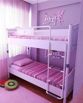 Fairy Theme Bunk Bed With Magical Design And Playful Storage Spaces