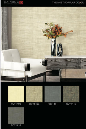 Malaysian Self-Texture Wallpaper – Washable, 5 Elegant Colors