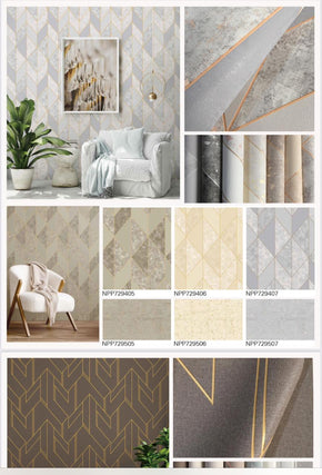 Abstract Pattern Korean Wallpaper – Modern & Sleek