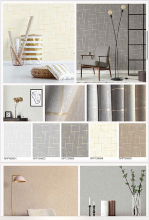 Modern Korean Wallpaper – Subtle Self Textured Design