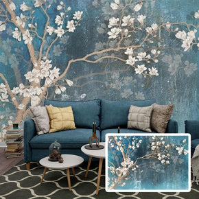 3D Tree & Flower Design Wall Picture – Waterproof Vinyl Flex Paper