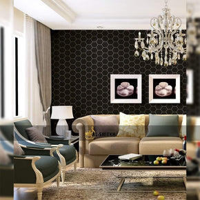 Chinese Wallpaper – Metallic Abstract Design for Luxurious Wall Decor