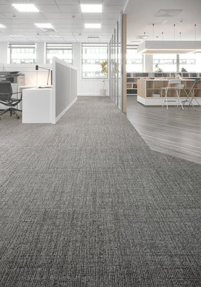 Carpet Tiles – Self Gray Color, Elegant & Versatile Flooring