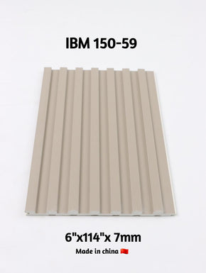 WPC Wall Panel – 6" x 114", 7mm Thickness | Waterproof & Termite-Proof Decorative Panel